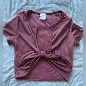 Cropped Adjustable Top